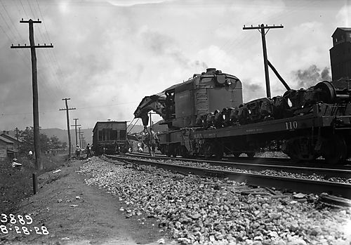 Wreck at Mount Sterling