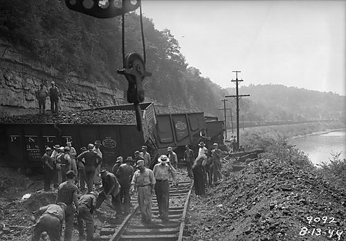 Pennsylvania Railroad Wreck