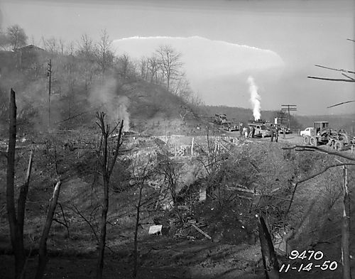 Powder Truck Explosion