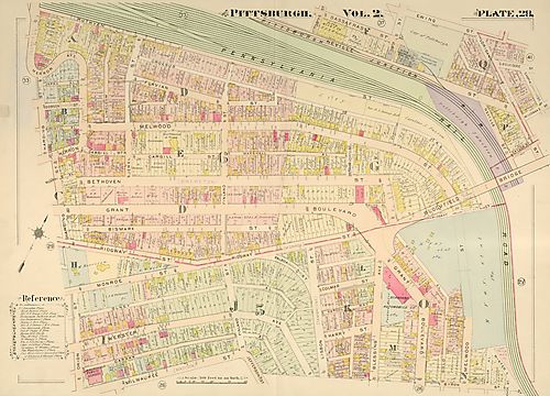 Lower Lawrenceville, Polish Hill, Upper Hill, North Oakland