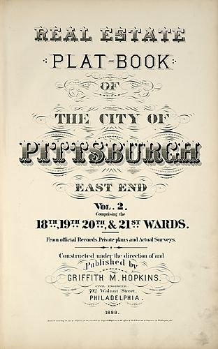 City of Pittsburgh, 18th-21st Wards