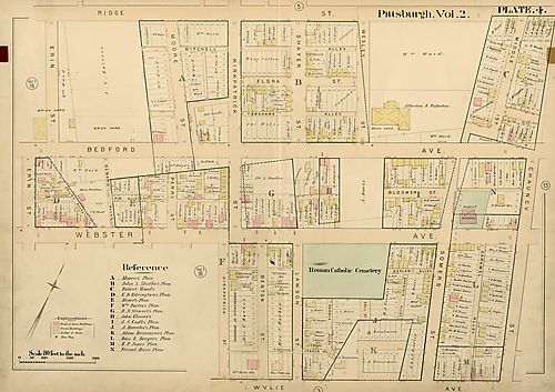 Middle Hill, Bedford Dwellings