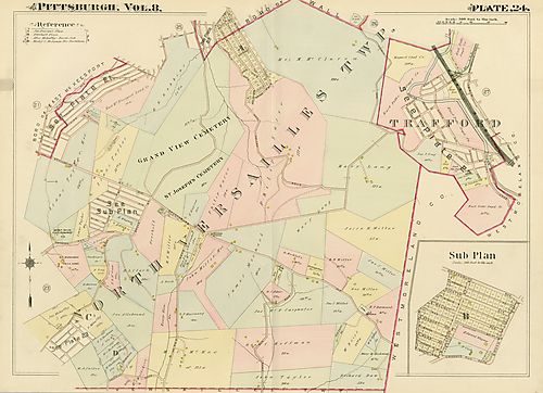 North Versailles, East McKeesport, Wall, Trafford, Westmoreland