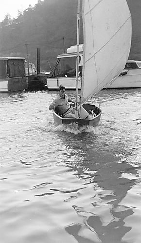 Sailboat on the Allegheny River