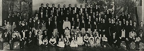 Edgewater Steel Company Minstrel Show