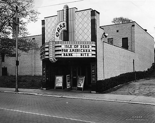 Marquee of the Oaks Theater