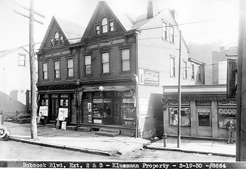 Klussman property on Babcock Boulevard, Millvale