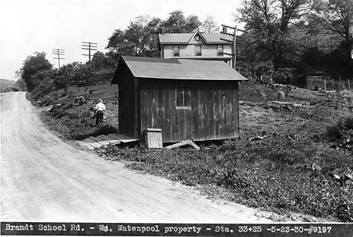 Watenpool House and Garage on Brandt School Road