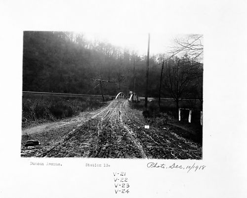 Bridge on Duncan Avenue-Station 13+