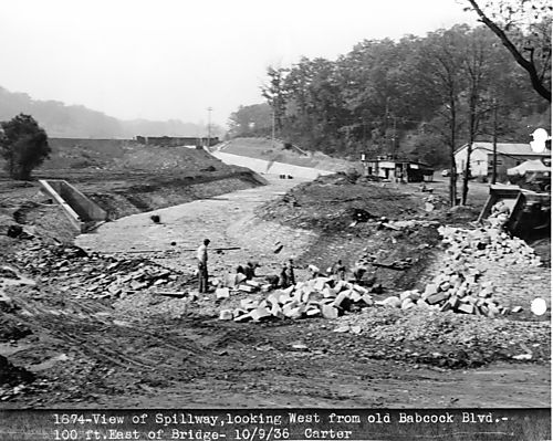North Park - View of Spillway