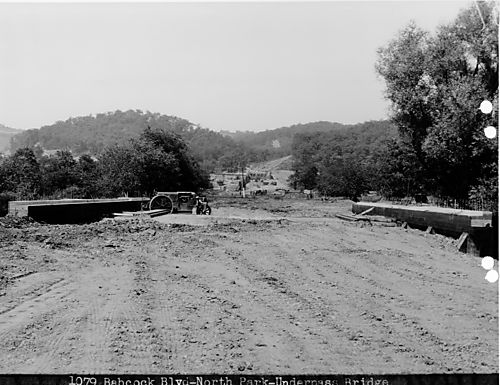 Underpass Bridge at Babcock Boulevard - North Park