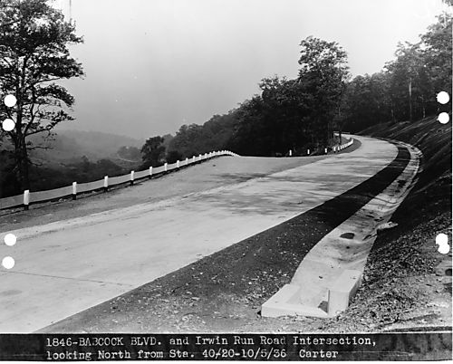Babcock Boulevard and Irwin Run Road Intersection - North Park