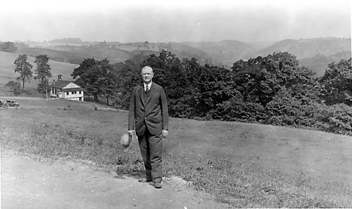 Commissioner E. V. Babcock at North Park Farm Property