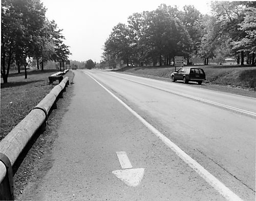 Ingomar Road looking towards intersection with Babcock Boulevard and Wildwood Road