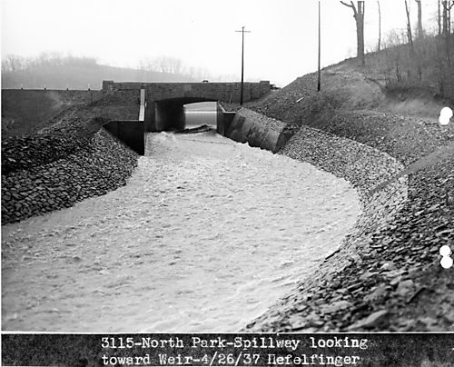 North Park Spillway