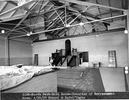 Refreshment Room at North Park Swimming Pool