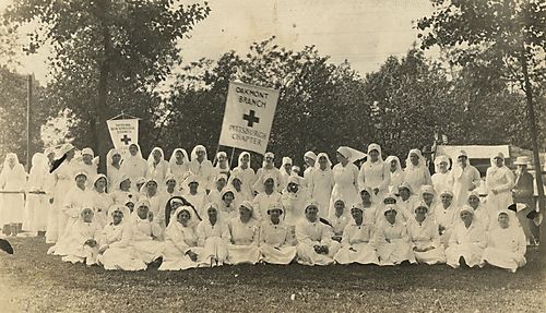 Red Cross Workers in Oakmont