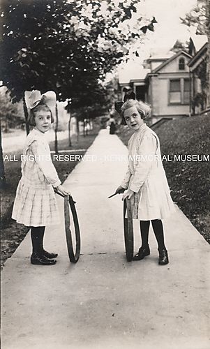 Virginia Kerr and Unknown Friend