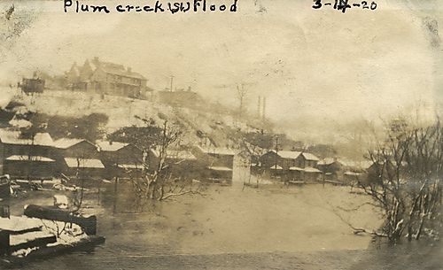 Plum Creek, Flood 1920