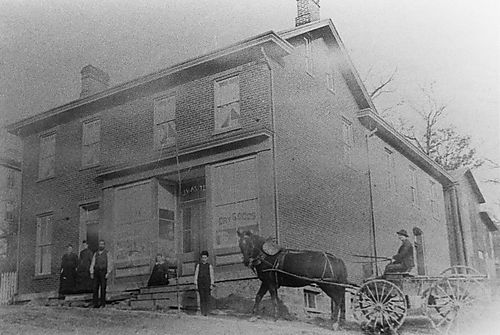 John Hastings' Grocery from Outside