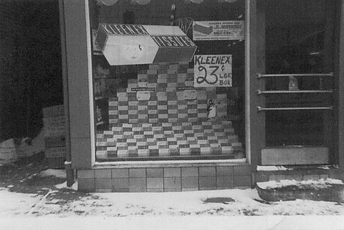 Kleenex Display at Kokales' Market