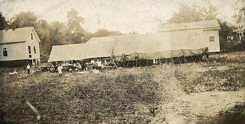 World War I Training Camp Barracks