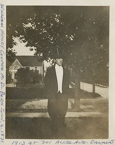 Dr. Cooper in Formal Dress