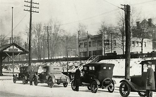 Messengers Wait to Receive Messages at Oakmont Station