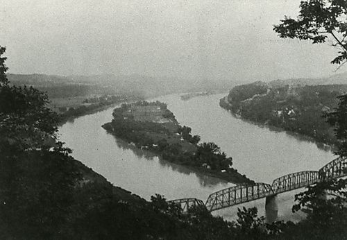 Hulton Bridge and Twelve Mile Island