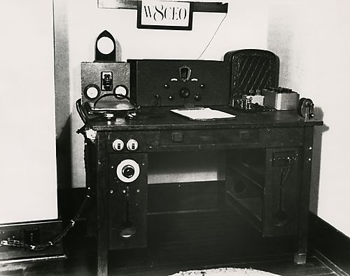 Early Shortwave Radio Station