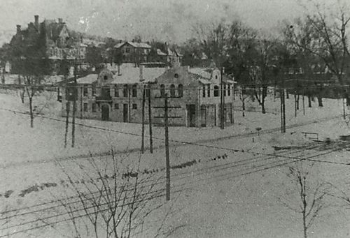 Close-up of the Kuhn Home