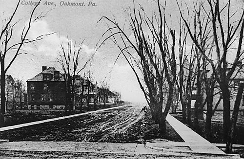 College Avenue in Oakmont