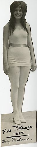 Miss Pittsburgh. 1927. Mary Millnack