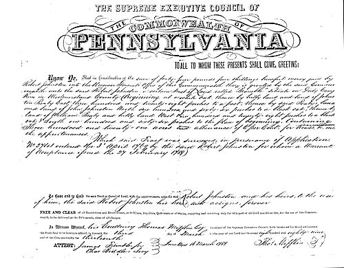 Robert &amp; William Johnston