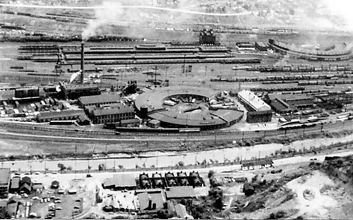 The Pitcairn Railroad Yard