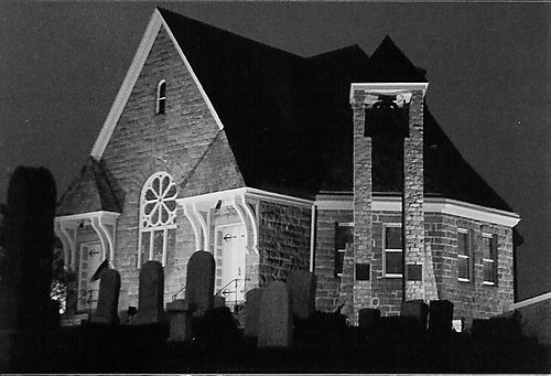 The Old Stone Church with its Bell Tower