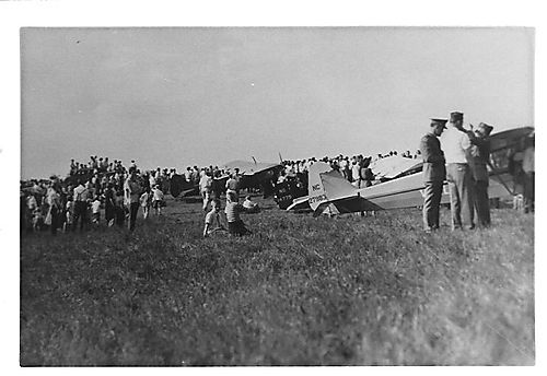 Johnston Air Field in Patton Township in the 1940s