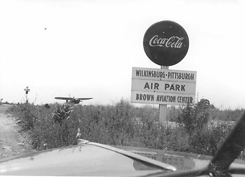 Monroeville Airport in 1950s