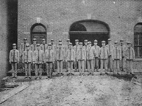 Pitcairn Hose Company No. 1 in 1906
