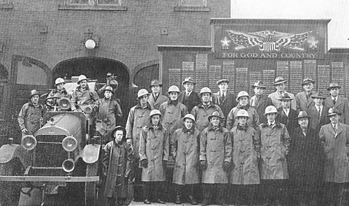 Pitcairn Hose Company No. 1 in 1944