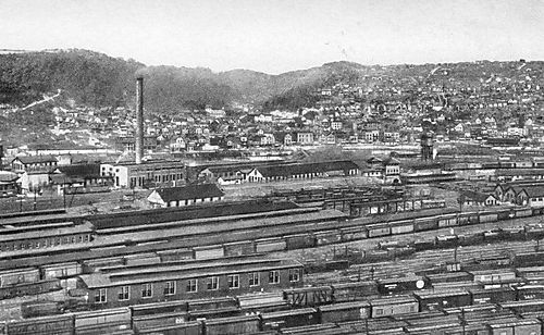 Pitcairn Railroad Yards