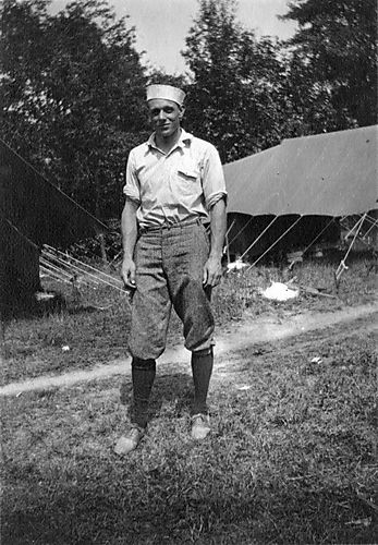 Portrait of Marsh Johnson with sailor cap