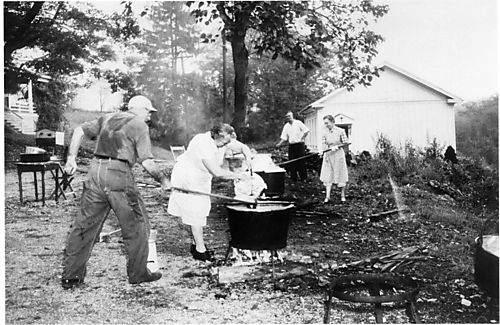 Making Apple Butter