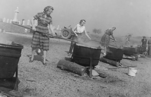 Apple Butter Making