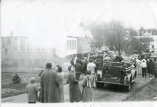 Ingomar Public School Fire