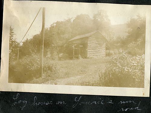 Log House on Lowries Run Road