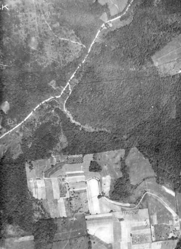 1936 Aerial Image - Franklin Township - State Game Lands Road