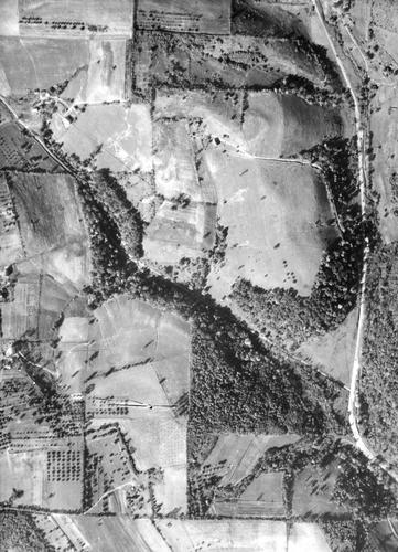 1936 Aerial Image - Franklin Township - McAleer Road