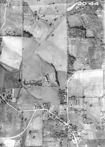 1936 Aerial Image - Franklin Township - Rochester Road