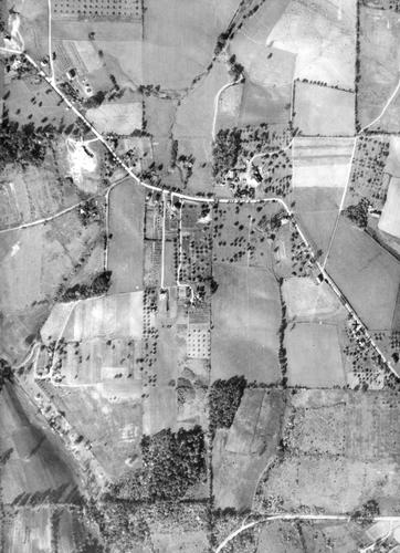 1936 Aerial Image - Franklin Township - Rochester Road